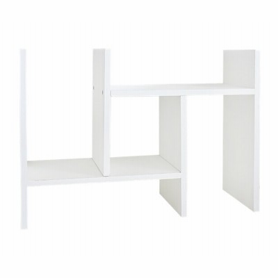 Insシンプルな寮の寝室のデスクトップの本棚木製の棚化粧品の収納ラック白いh字型のテーブル収納 通販 Lineポイント最大get Lineショッピング