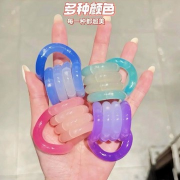 🎀臺灣出貨🎀溫變扭扭樂多色水晶tan思維訓練解壓gle發泄玩具手指 扭扭樂 好玩的玩具 手指玩具 兒童玩具