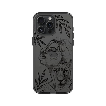 iPhone 15 Pro Max Clear 酷墨灰 - MYMY REVERZ TATTOO - BANDIA