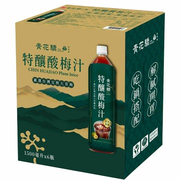 [COSCO代購6] C160594 王品 青花驕特釀酸梅汁 1500毫升 X 6入