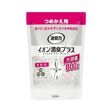 ST 雞仔牌 部屋離子機能PLUS消臭力 補充包  800g  1包