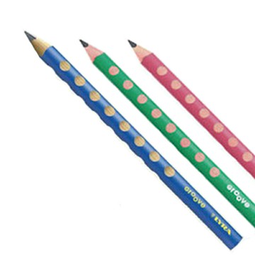 【德國 LYRA】5002290  Groove三角洞洞鉛筆 粗款 6入/盒｜領券最高折$220