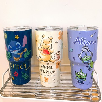 天藍小舖-迪士尼不鏽鋼冰霸杯900ml-共3色-A11115505
