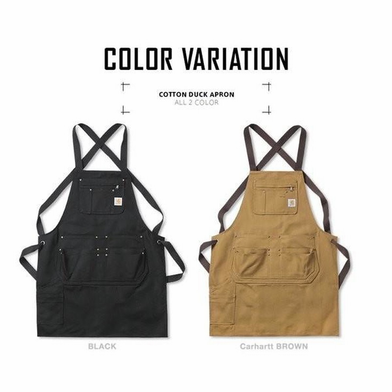 Carhartt カーハート CRHTT-103439 コットンダック エプロン