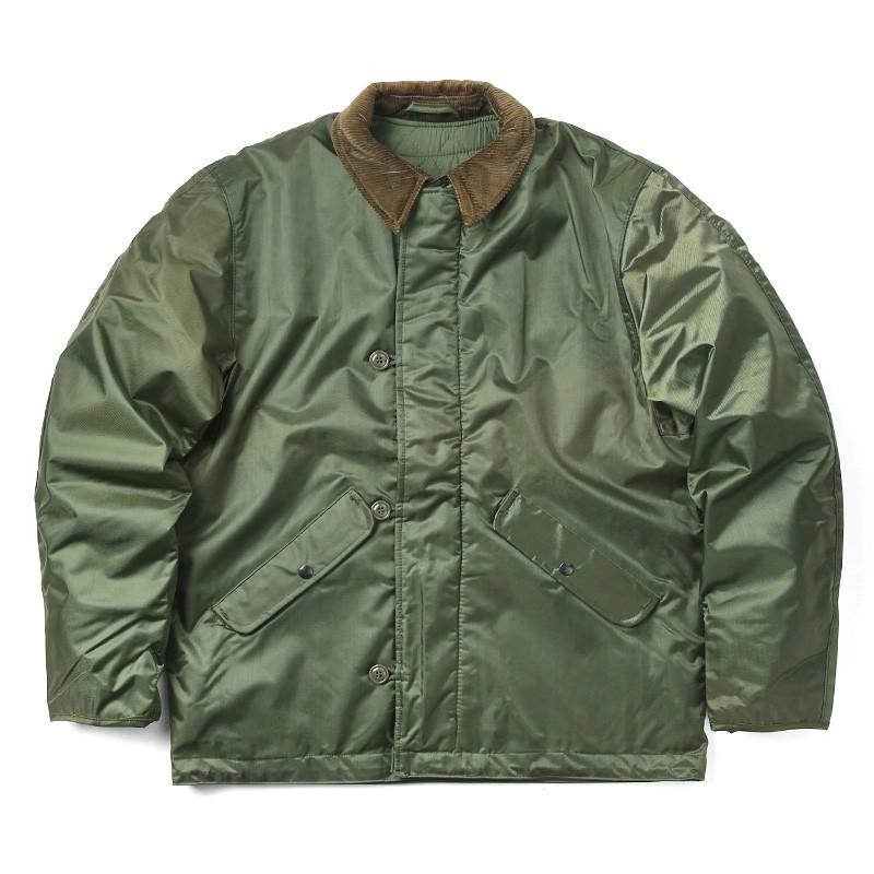 実物 新品 米軍 U.S.NAVY EXTREME COLD WEATHER IMPERMEABLE デッキ