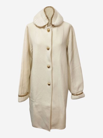 Ermanno Scervino Single Breasted Coat
