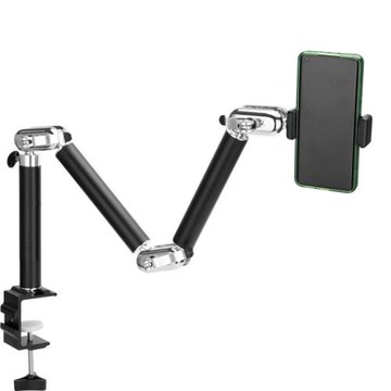 墻壁掛墻懸臂支架手機平板電腦桌面懶人支架麥克風支架俯拍支架