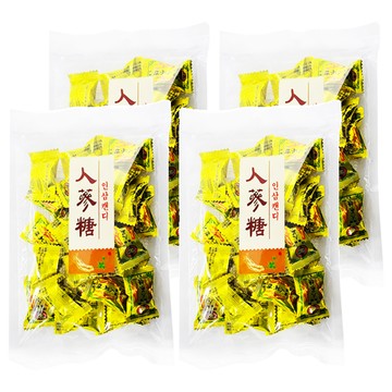 高麗人蔘風味糖 台灣產  110g  4袋