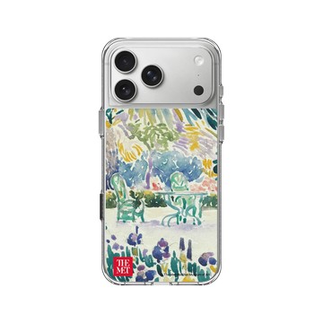 iPhone 17 Pro Max Clear Case（相機按鈕） 透明 - The MET - 克羅斯《聖克萊爾的畫家花園》