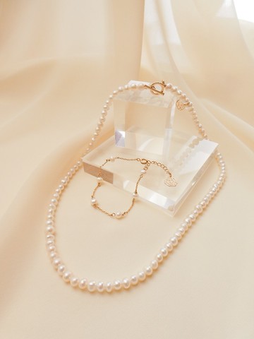 【快速出貨】Pearls 天然巴洛克淡水珍珠項鍊手鍊 Essential系列