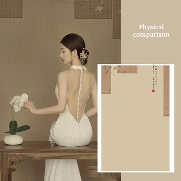 影樓古裝主題背景油畫背景布網紅古風噴繪幕布油畫布室內拍照中國風背景布藝術寫真婚紗拍照背景墻圖MH-0118