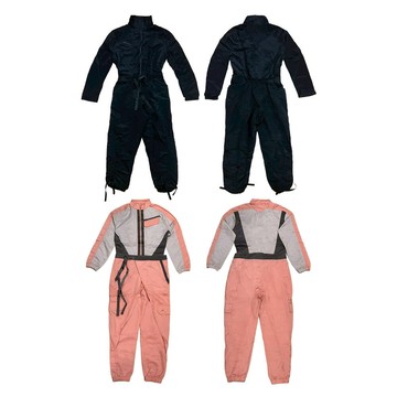 NIKE W Jordan AS J FLIGHTSUIT FUTURE 未來感連身衣 橘/黑 DA1518