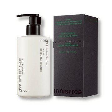 【innisfree】ISLE NUMBER手部及身體沐浴乳 300ml [綠茶精萃]