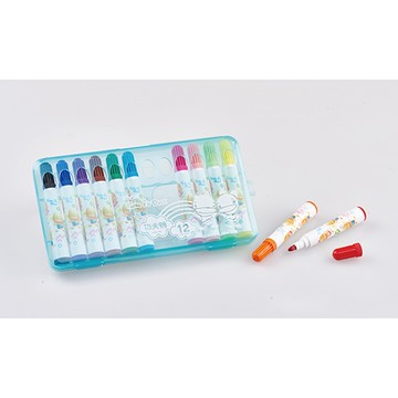 SIMBALION 雄獅 CFM-12B 功夫鴨/彩虹星 彩色筆 12色組