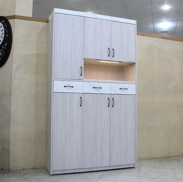 【歐風別館】達比四尺白梣色玄關鞋櫃【基隆至台中免運費】