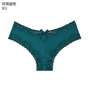 aimerfeel 單品內褲  蕾絲花邊5  半臀內褲 三角褲  單品內褲 -954222-BG