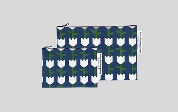 韓國 KBP Brick Tulip 幾何鬱金香 收納包 - S/M