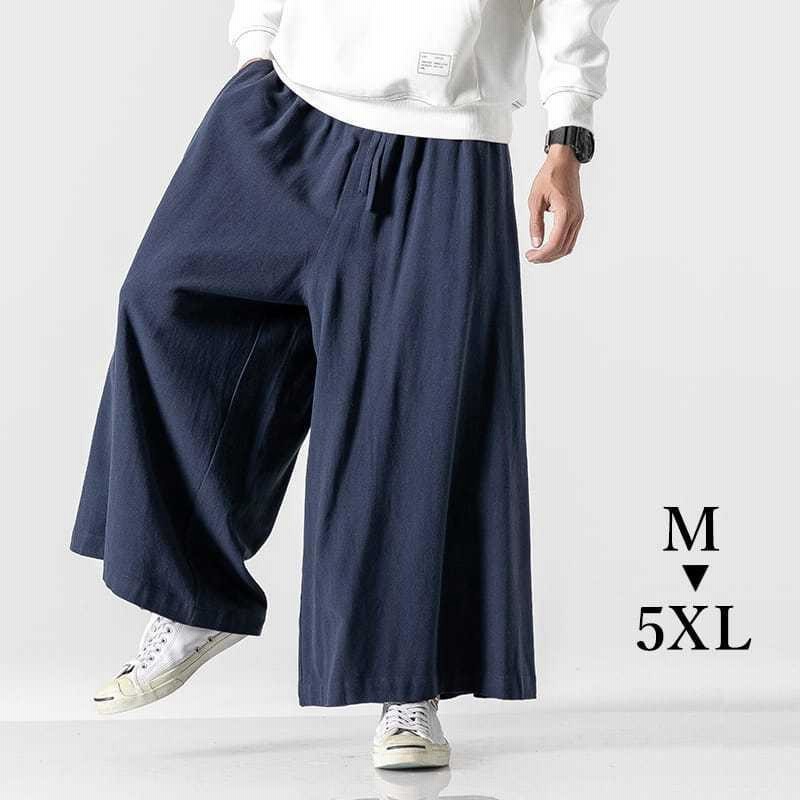 パンツ メンズ 中国風 ゆったり ワイドレッグ キャロットパンツ パンツ メンズ 中国風 ゆったり ワイドレッグ キャロットパンツ