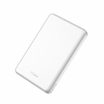 Timo 超薄磁吸快充行動電源 10000mAh Type-C  珍珠白  PRL-137