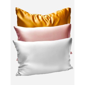 玻尿酸雙面真絲枕套蛋白美容桑蠶絲綢枕頭套Queen SilkPillowcase