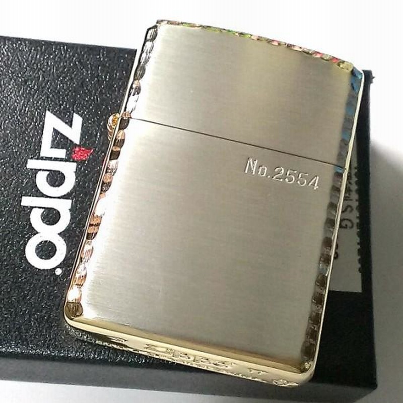 ZIPPO アーマー 限定 ジッポ ライター 3面彫刻 アラベスク
