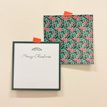 【聖誕卡】Christmas Wreath