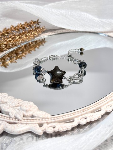 City of Stars 星際種子 - 醫療鋼配飾/金曜石星星/藍晶石