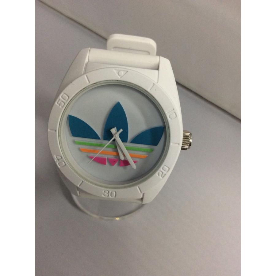 美品】ADIDAS ADH2916 SANTIAGO アディダス サンチアゴ クォーツ 腕時計 ◇3109/宮竹店 通販  LINEポイント最大0.5%GET LINEショッピング