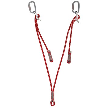 Rock Empire STAND Y 可調式雙挽索 材質尼龍不鏽鋼  65/100cm  紅色