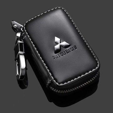 三菱鑰匙套 MITSUBISHI鑰匙殼 汽車鑰匙皮套 Pajero Sport Outlander Pajero 鑰匙包