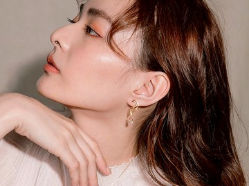 花蕾系列 / 花蕾寶石耳環 / 銀飾 禮物