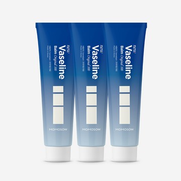 VASELINE [MOMOSOW] 全新凡士林香膏原裝 100 50 g / 1.76 oz x 3 ea