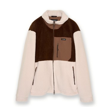 5th STREET｜男裝｜毛毛感外套｜灰褐色