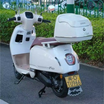 公司貨 附發票 免運 適用五羊本田NWF125摩托車尾箱載物箱改裝復古后備箱踏板車行李箱