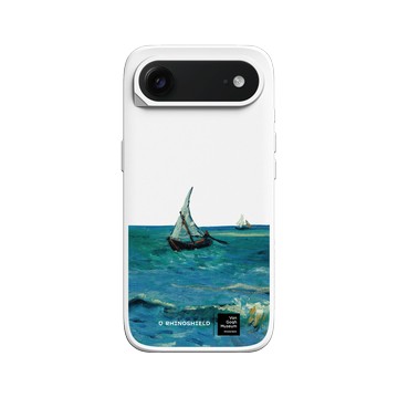 iPhone Air SolidX 白 - Van Gogh Museum - 海濱的漁船