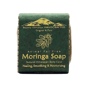 尼泊爾喜馬拉雅之寶奇蹟辣木修護護膚養髮皂100g (奇蹟修護輕盈自在) 辣木籽 護膚 細紋 手工皂 洗髮 護髮