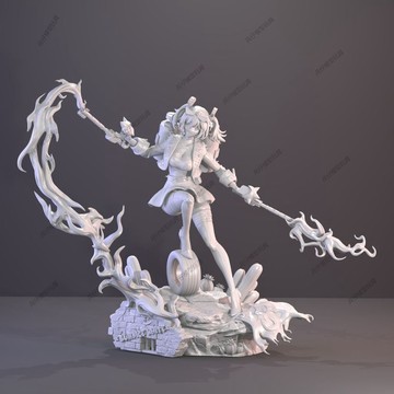 【台灣出貨】✨免運 絕區零 柏妮思 手辦 GK白模3d打印擺件 diy白模