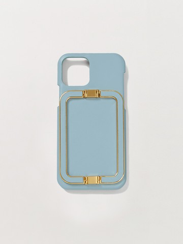 Liney Pastel Sky Blue Phone Case