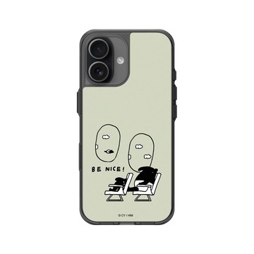 iPhone 17 Clear (相機按鈕) 酷墨灰 - 馬來貘 Laimo - Be NICE