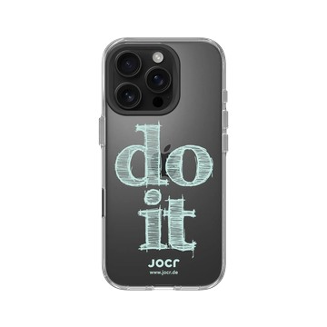 iPhone 16 Pro Clear Case（相機按鈕） 透明 - JOCR - do it Green