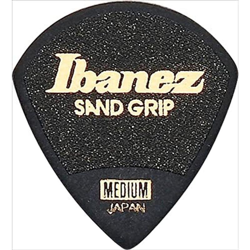 Ibanez 滑り止め素材を使用したピック Grip Wizard Series Sand Grip Pick MEDIUM 6枚パック ブ