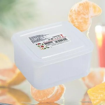 日本製NAKAYA方形可瀝水保鮮盒-1100ml-6入