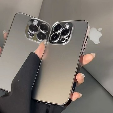 高品質 電鍍AG 超薄亞克力 原機質感 防摔手機殼 用於iPhone16 i15 i14 i13 i12 i11耐摔防震