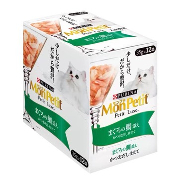 Mon Petit 貓倍麗 極上餐包 鮮鮪紅鯛 35公克 X 12入