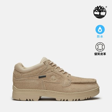 Timberland 男款淺米色特別款Timberland Heritage GORE-TEX麂皮防水中筒靴|A2JU5AMK