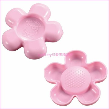 asdfkitty*KITTY花朵造型磨泥器/小型研磨器-磨薑.蒜頭.巧克力.不怕磨破手-日本正版商品