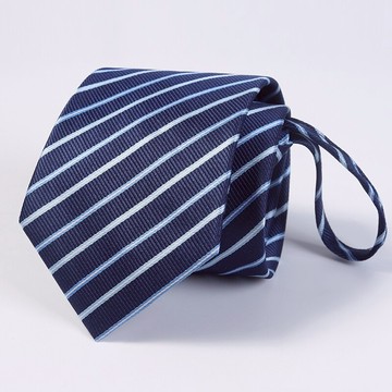 領帶男正裝商務8cm黑色拉鏈式韓版襯衫懶人職業藍色潮流易拉得