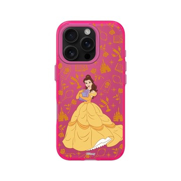 iPhone 16 Pro Clear 粉漾桃 - 迪士尼-公主系列 Disney Princess - 迪士尼公主 - 貝兒
