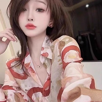 上班族女裝 港風氣質 設計感 拼色防曬碎花襯衫女人味顯白顯 長袖襯衫