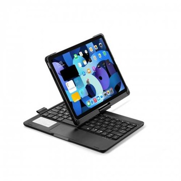 適用iPad Pro11平板電腦藍牙鍵盤360度旋轉Air5 10.9觸摸背光鍵盤